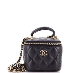 Chanel Classic Top Handle Vanity Case #227224C36B
